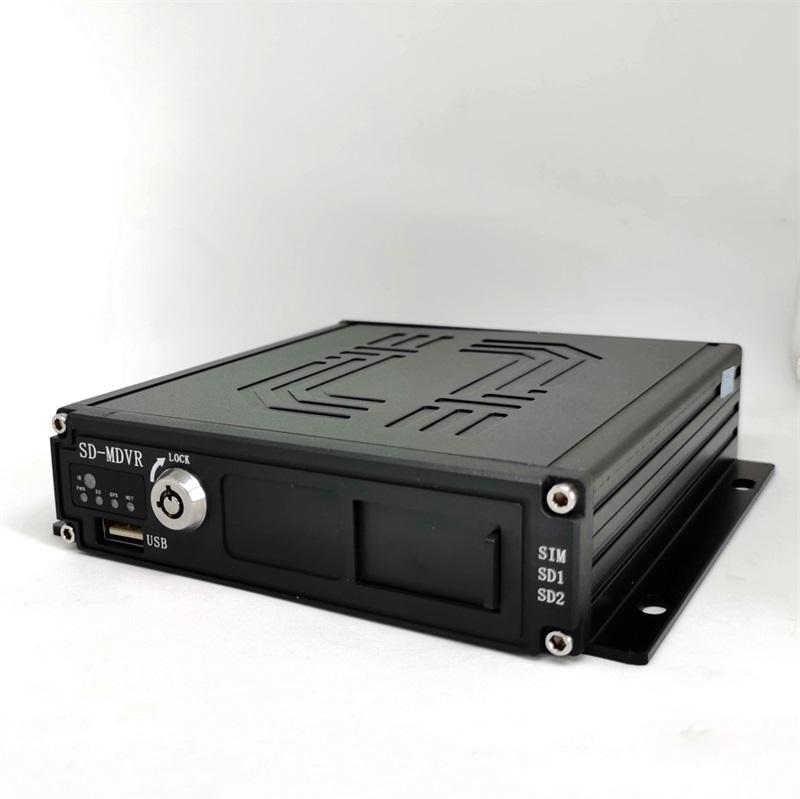 4G SD Card Mobile Dvr 4 Channel With GPS